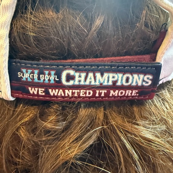 Vintage NFL Super Bowl 42 Hat XLII NY GIANTS Champions Reebok Football Cap - Picture 5 of 9